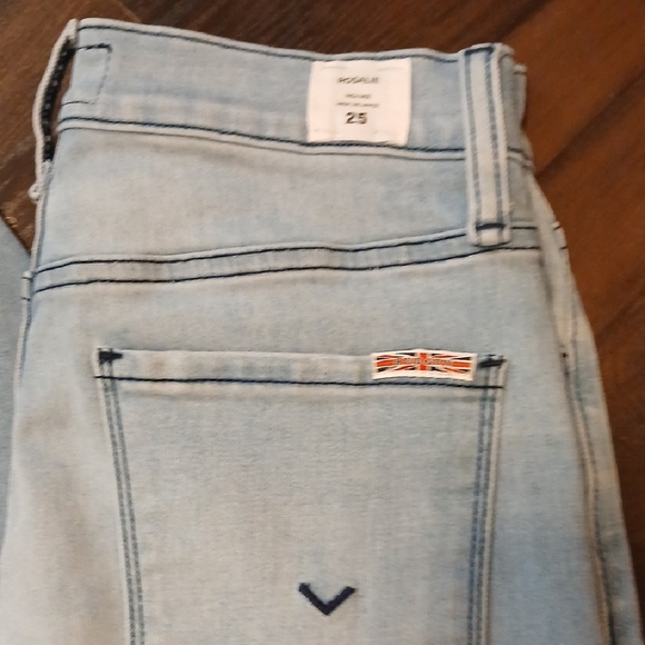 Light Blue Women's Jeans - Picture 3 of 7
